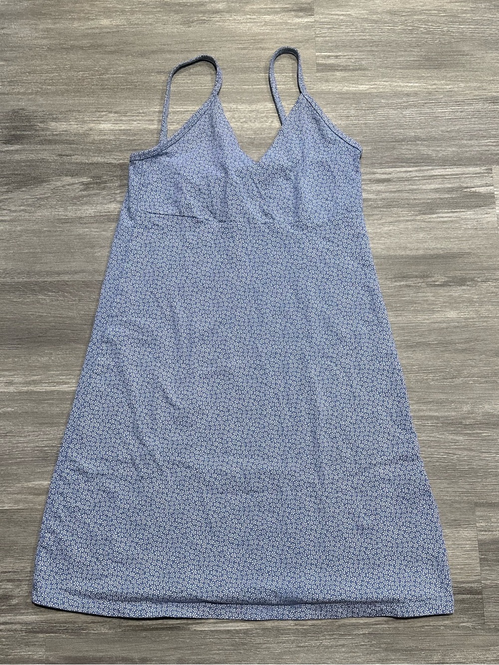 John Galt Brandy Melville PacSun Blue Floral Print Dress Small